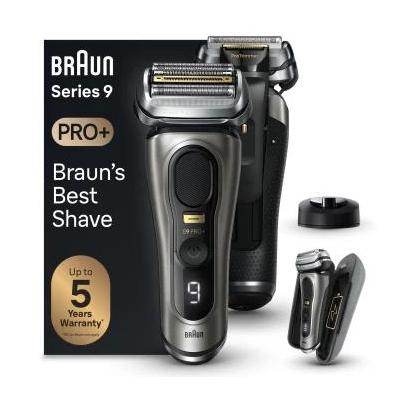 Braun Series 9 Pro+ 9525s Wet & Dry Rasoio Trimmer Metallico