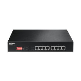 Edimax ES-1008P V2 switch Fast Ethernet (10 100) Energía sobre Ethernet (PoE) Negro