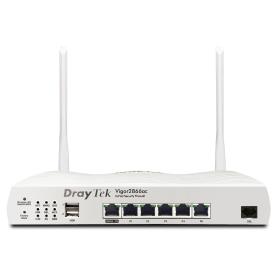 Draytek Vigor 2866Vac router inalámbrico Gigabit Ethernet Doble banda (2,4 GHz   5 GHz) Blanco
