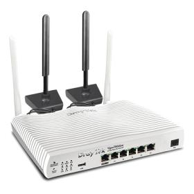 Draytek Vigor 2866L routeur sans fil Gigabit Ethernet Bi-bande (2,4 GHz   5 GHz) 4G Blanc