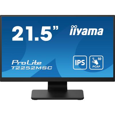 iiyama ProLite T2252MSC-B2 Computerbildschirm 54,6 cm (21.5") 1920 x 1080 Pixel Full HD LCD Touchscreen Schwarz