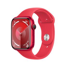 Apple Watch Series 9 45 mm Digital 396 x 484 pixels Touchscreen Red Wi-Fi GPS (satellite)