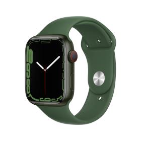 Apple Watch Series 7 OLED 45 mm Numérique Écran tactile 4G Vert Wifi GPS (satellite)