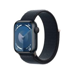 Apple Watch Series 9 GPS Cassa 41mm in Alluminio Mezzanotte con Cinturino Sport Loop Mezzanotte