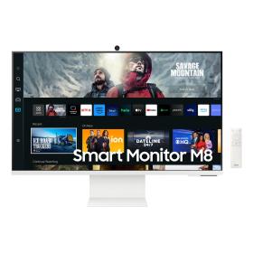 Samsung Smart Monitor M8 S32CM801UU Computerbildschirm 81,3 cm (32") 3840 x 2160 Pixel 4K Ultra HD LED Weiß