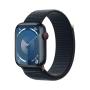 Apple Watch Series 9 45 mm Digital 396 x 484 pixels Touchscreen 4G Black Wi-Fi GPS (satellite)