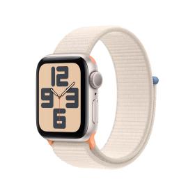 Apple Watch SE OLED 40 mm Numérique 324 x 394 pixels Écran tactile Beige Wifi GPS (satellite)