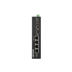 Hikvision DS-3T0506HP-E HS switch di rete Non gestito Gigabit Ethernet (10 100 1000) Supporto Power over Ethernet (PoE) Nero