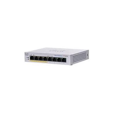 Cisco CBS110-8PP-D Unmanaged L2 Gigabit Ethernet (10 100 1000) Power over Ethernet (PoE) Grau