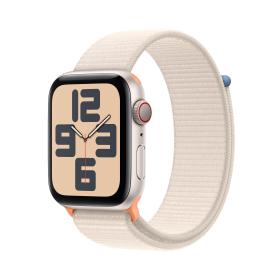 Apple Watch SE OLED 44 mm Numérique 368 x 448 pixels Écran tactile 4G Beige Wifi GPS (satellite)