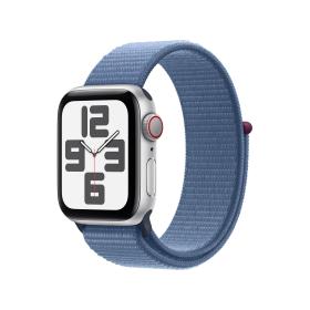 Apple Watch SE GPS + Cellular Cassa 40mm in Alluminio con Cinturino Sport Loop Blu Inverno