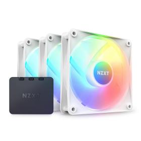 NZXT F120 Core RGB Boitier PC Ventilateur 12 cm Blanc 3 pièce(s)