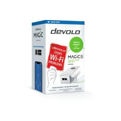 Devolo Magic 2 Wifi next Single 1200 Mbit s Eingebauter Ethernet-Anschluss WLAN Weiß 1 Stück(e)