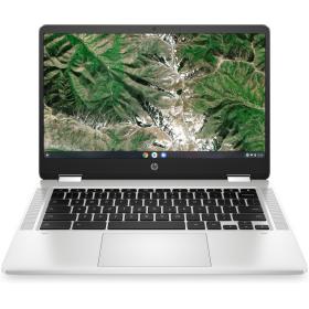 HP Chromebook x360 14a-ca0021nl 35,6 cm (14") Touch screen Full HD Intel® Pentium® Silver N5030 4 GB LPDDR4-SDRAM 128 GB eMMC