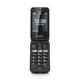Emporia JOY_LTE 7,11 cm (2.8") 115 g Negro Teléfono para personas mayores