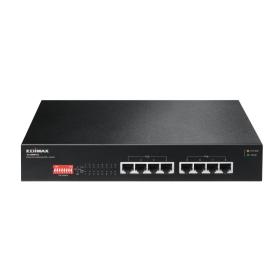 Edimax GS-1008P V2 network switch Gigabit Ethernet (10 100 1000) Power over Ethernet (PoE) Black