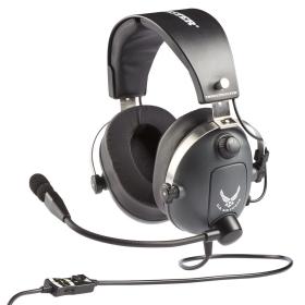 Thrustmaster T.Flight U.S. Air Force Headphones Wired Head-band Aviation Air traffic control Black, Grey