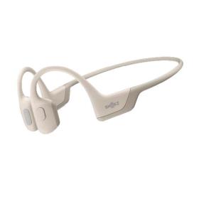 SHOKZ OpenRun Pro Kopfhörer Kabellos Nackenband Anrufe Musik Bluetooth Beige