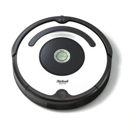 iRobot Roomba 675 aspirapolvere robot 0,6 L Senza sacchetto Nero, Bianco
