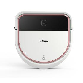 Dibea D500 PRO robot aspirateur 0,4 L Noir, Blanc