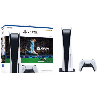 Sony PlayStation 5 – EA Sports FC 24 Bundle 825 GB Wi-Fi Black, White
