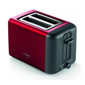 Bosch TAT3P424DE Toaster 2 Scheibe(n) 970 W Schwarz, Rot