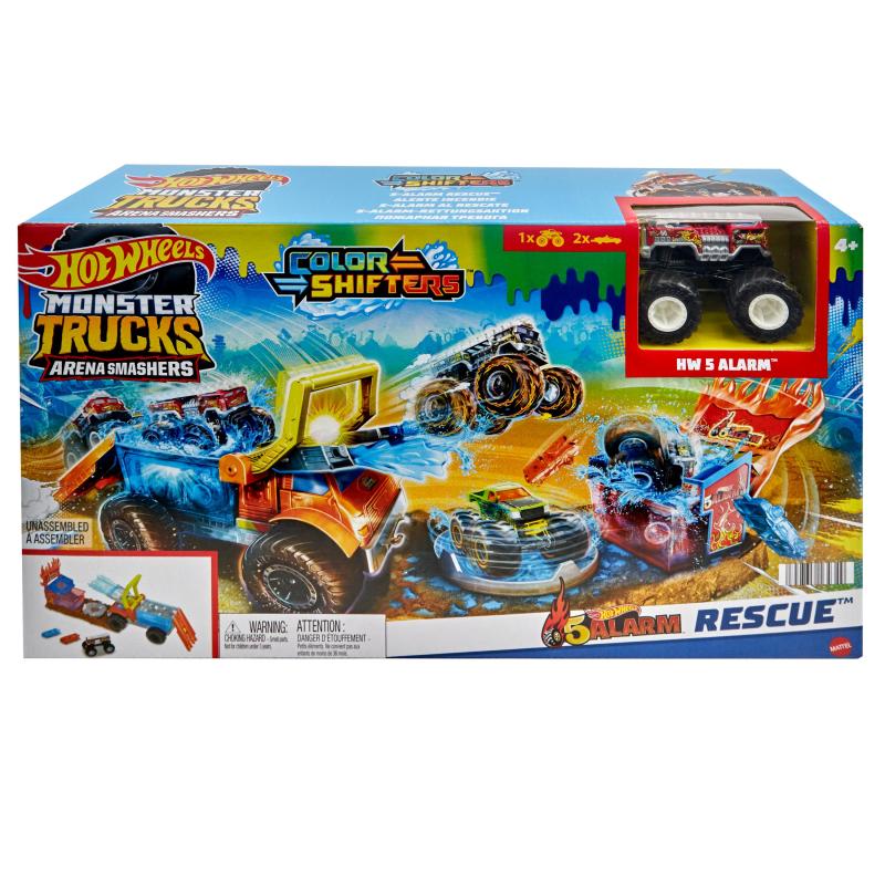 Monster Trucks Arena Smashers Hot Wheels - Mattel