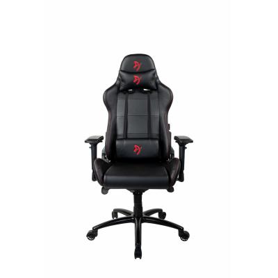 Arozzi Verona -SIG-PU-RD silla para videojuegos Silla para videojuegos de PC Asiento acolchado tapizado Negro, Rojo