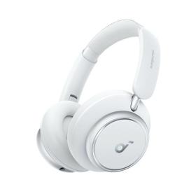 Anker Space Q45 Headphones Wired & Wireless Head-band Calls Music USB Type-C Bluetooth White