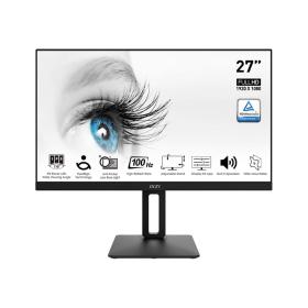 MSI Pro MP271AP computer monitor 68.6 cm (27") 1920 x 1080 pixels Full HD LCD Black