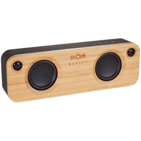 The House Of Marley GET TOGETHER Tragbarer Stereo-Lautsprecher Schwarz, Holz