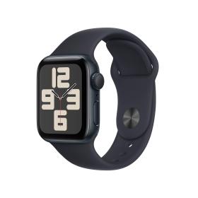 Apple Watch SE GPSCassa 40mm in Alluminio Mezzanotte con Cinturino Sport Mezzanotte - M L