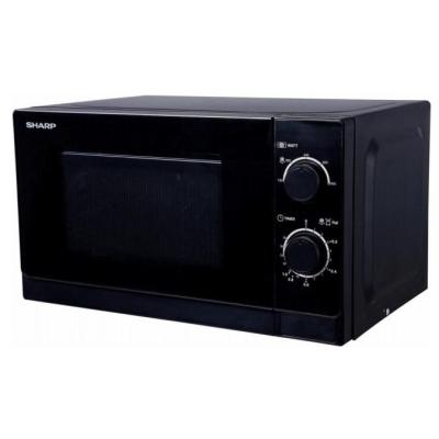▷ Sharp Home Appliances R-200BKW forno a microonde Superficie piana 20 L  800 W Nero