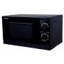 Sharp Home Appliances R-200BKW forno a microonde Superficie piana 20 L 800 W Nero