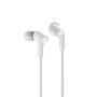 Belkin Rockstar Headphones Wired In-ear Calls Music White