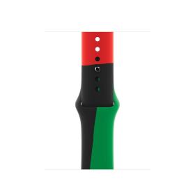 Apple MUQ63ZM A Smart Wearable Accessories Band Black, Green, Red Fluoroelastomer