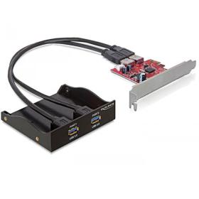 DeLOCK 61775 carte et adaptateur d'interfaces USB 3.2 Gen 1 (3.1 Gen 1)