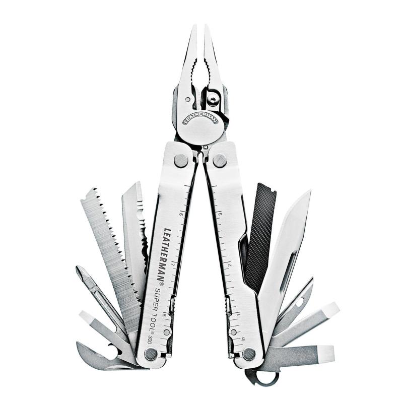 ▷ Leatherman Super Tool 300 pinza multiuso Tascabile 19 strumenti Stainless  steel