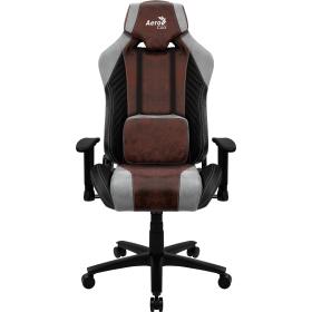 Aerocool BARON AeroSuede Universal gaming chair Grey, Red