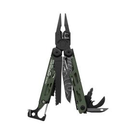 Leatherman Topo Signal multi tool pliers Pocket-size 19 tools Black, Green