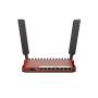 Mikrotik L009UiGS-2HaxD-IN wireless router Gigabit Ethernet Single-band (2.4 GHz) Red