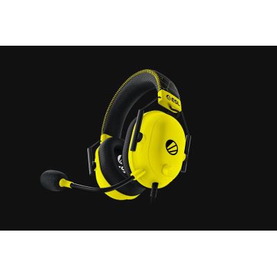 Razer BlackShark V2 ESL Edition Kopfhörer Kabelgebunden Kopfband Gaming Schwarz, Gelb