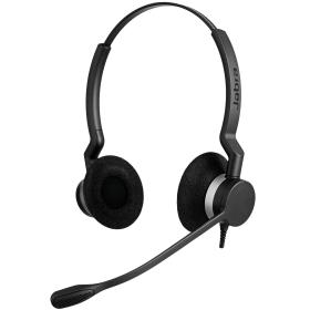 Jabra Biz 2300 QD Duo Auriculares Alámbrico Diadema Oficina Centro de llamadas Bluetooth Negro