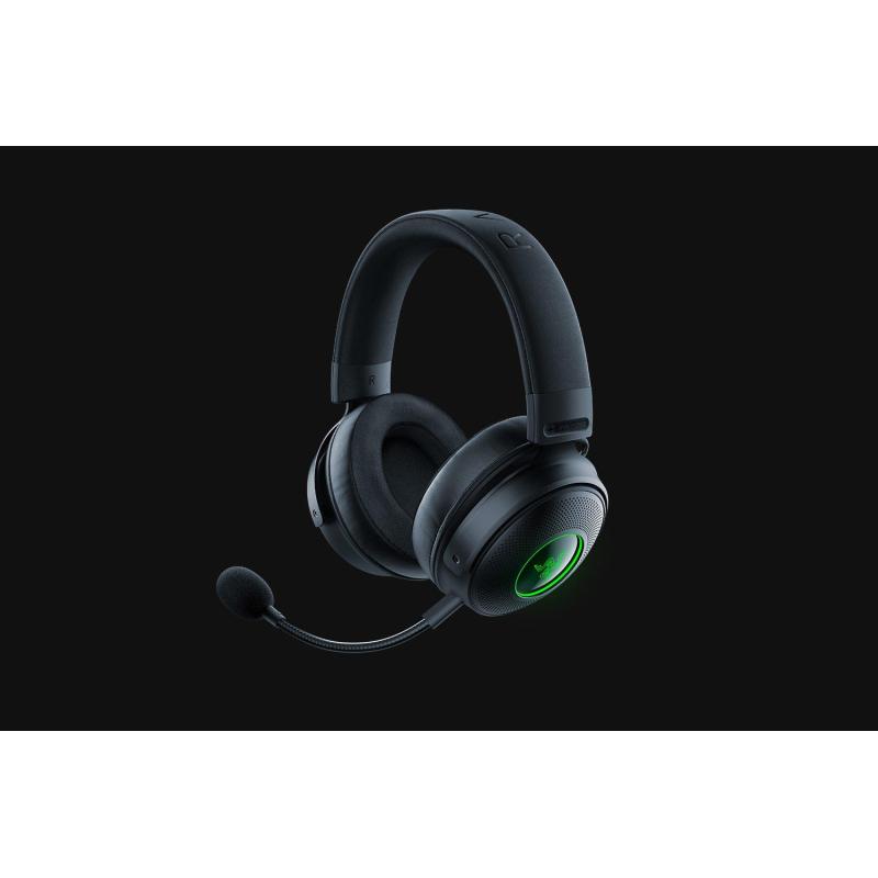 ▷ Razer Kraken V3 Pro Auriculares Inalámbrico y alámbrico Diadema Juego USB  tipo A Negro