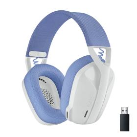 Logitech G G435 LIGHTSPEED Cuffie Gaming Wireless Bluetooth - Cuffie Over Ear Leggere, Microfoni Integrati, Batteria da 18 Ore,