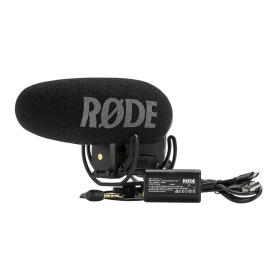 RØDE VideoMic Pro+ Negro Micrófono para cámara digital