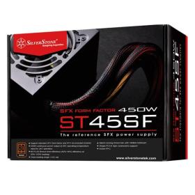 Silverstone ST45SF unidad de fuente de alimentación 450 W 20+4 pin ATX SFX Negro