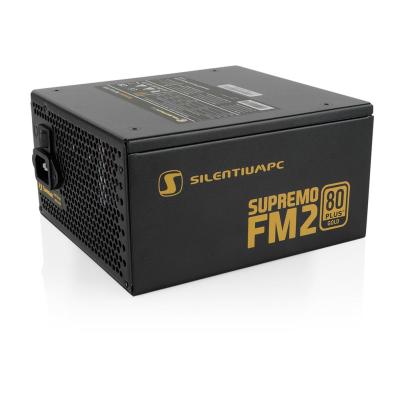 SilentiumPC Supremo FM2 Gold alimentatore per computer 750 W 24-pin ATX ATX Nero