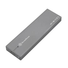 Silverstone MS11 SSD enclosure Charcoal M.2