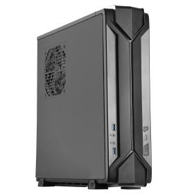 Silverstone SST-RVZ03B-ARGB computer case Low Profile (Slimline) Black